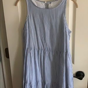 Old Navy sundress. Blue and white striped. NWOT